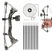 9.5 inch Mini Compound Bow Stainless Steel