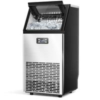 COWSAR Commercial Ice Maker  V2.0, 100 lbs, 2-Way Add Water, Large Ice Maker Self Cleaning, Ice Machine with 24 Hour Timer,33...