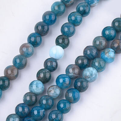Natural Apatite Beads Strands