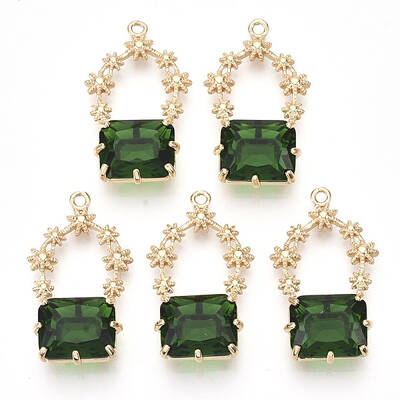 Golden Tone Brass Pendants