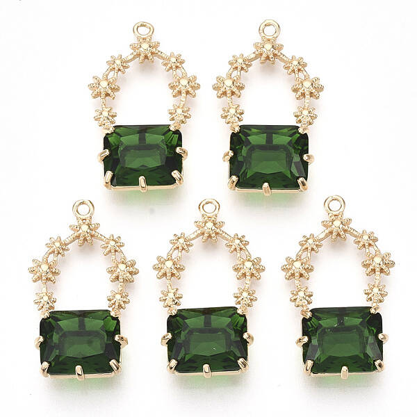 Golden Tone Brass Pendants