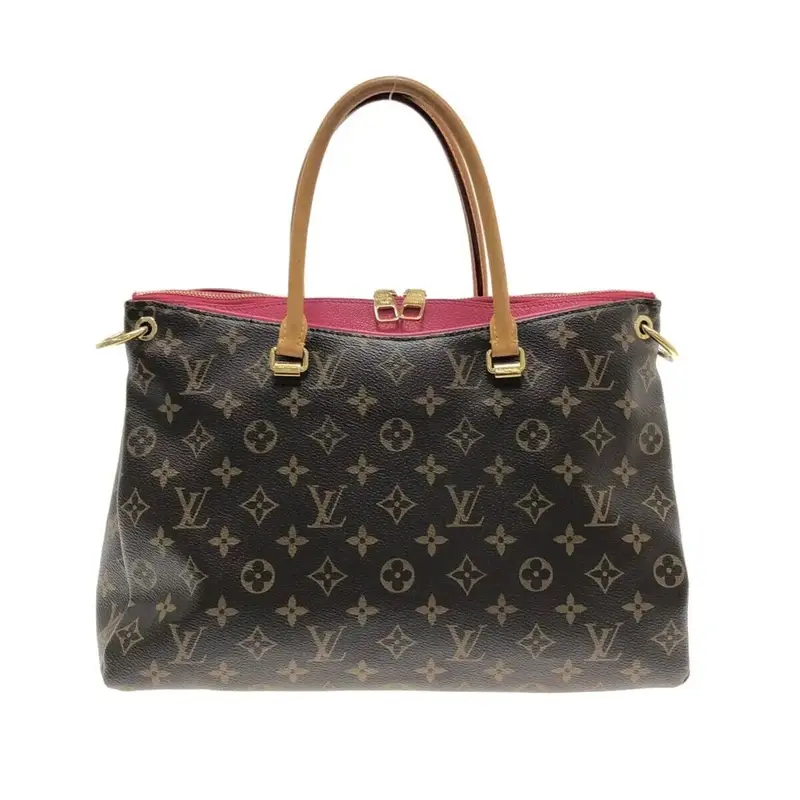 Pre-owned Louis Vuitton Canvas Shoulder Bags Pallas Rose Monogram Handbag