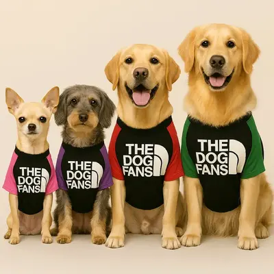 Dog T-Shirt – Quick Dry, Soft Stretchy, Lightweight & Breathable Summer Wear for Small & Big Dogs, Machine Washable Costume...