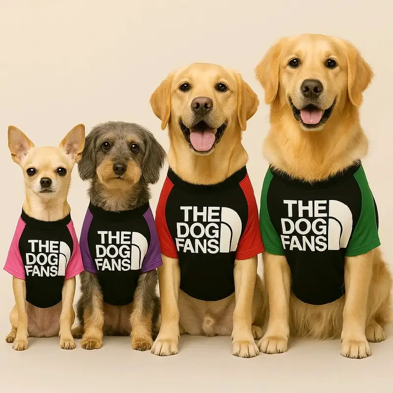 Dog T-Shirt – Quick Dry, Soft Stretchy, Lightweight & Breathable Summer Wear for Small & Big Dogs, Machine Washable Costume...