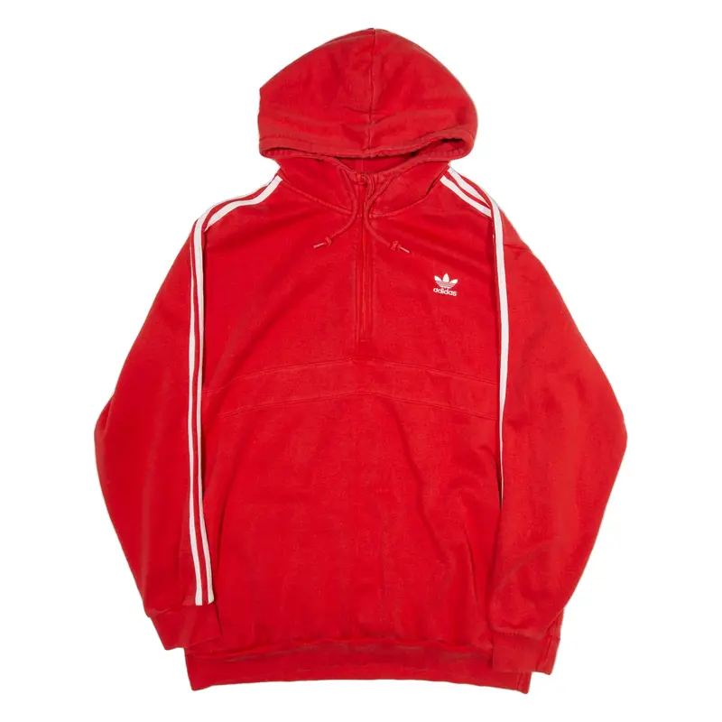 ADIDAS Womens Red Hoodie XL