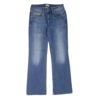 HILFIGER DENIM Womens Jeans Blue Regular Bootcut Stone Wash W29 L30