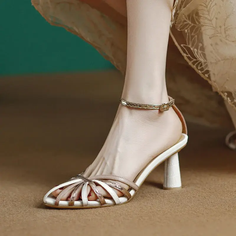 CHIKO Janick Open Toe Stiletto Heeled Sandals