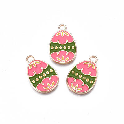 Alloy Enamel Pendants