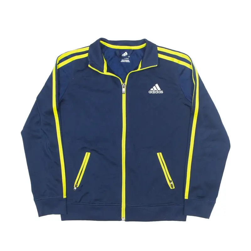 ADIDAS Track Jacket Blue Boys 8 Years