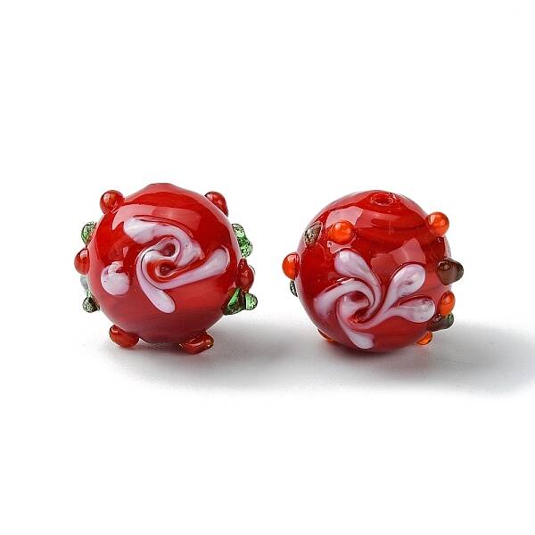 Handmade Bumpy Lampwork Beads