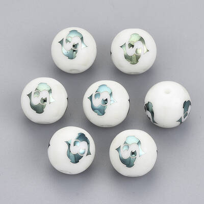 Electroplate Glass Beads