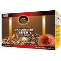 Eternal Spirit Reishi Gourmet Instant Coffee Latte - 15 Sachets, Bean Beverage, Made with Ganoderma & Ginseng, Health Benefit...