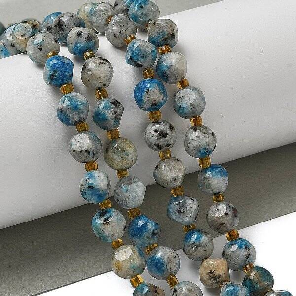 Natural K2 Stone Beads Strands