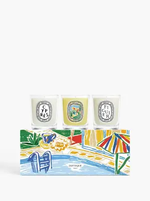 Diptyque Citronella Candle Box 2024 - 3 X 70 Gr.