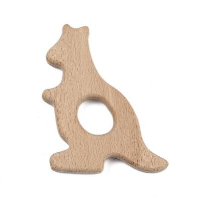 Natural Beech Wooden Baby Teething Toys