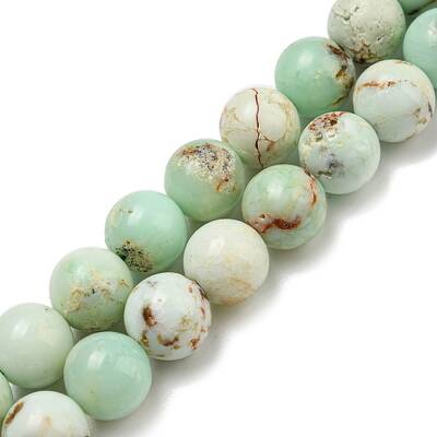 Natural Green Opal Beads Strands
