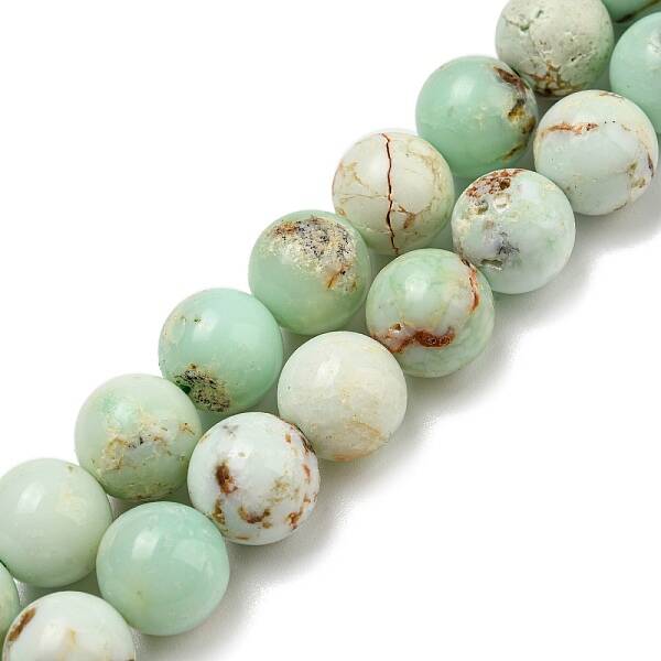 Natural Green Opal Beads Strands