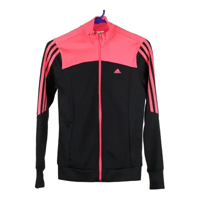 Age 13-14 Adidas Track Jacket - Large Block Colour Polyester