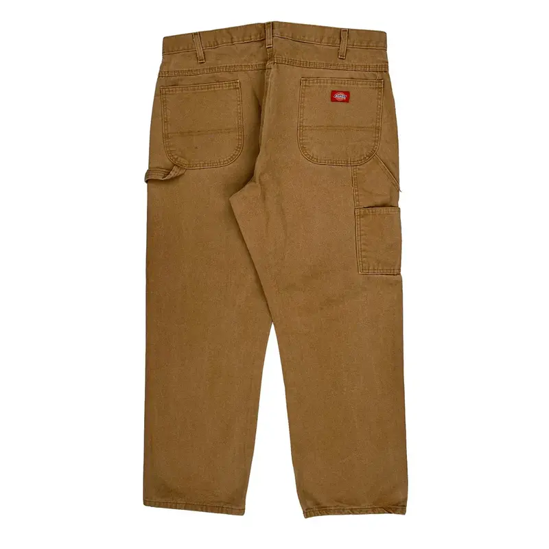 Dickies Carpenter Trousers - 39? Waist Brown Cotton