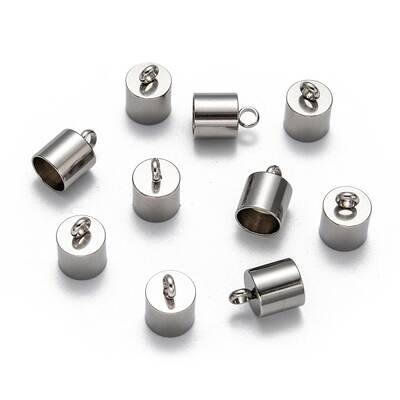 Tarnish Resistant 304 Stainless Steel Cord Ends