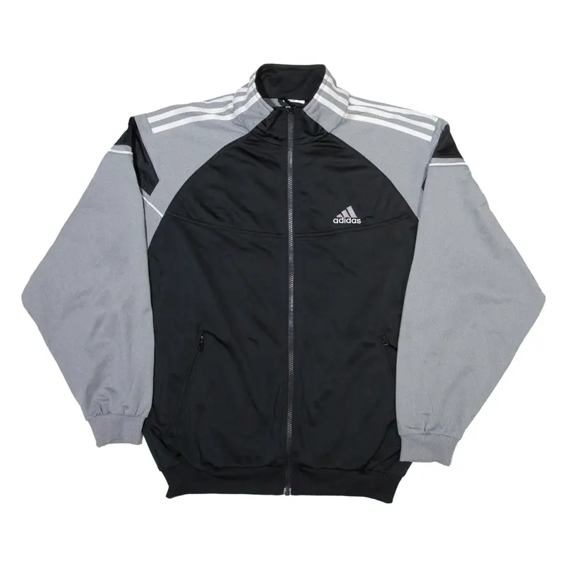 ADIDAS Mens Track Jacket Black M
