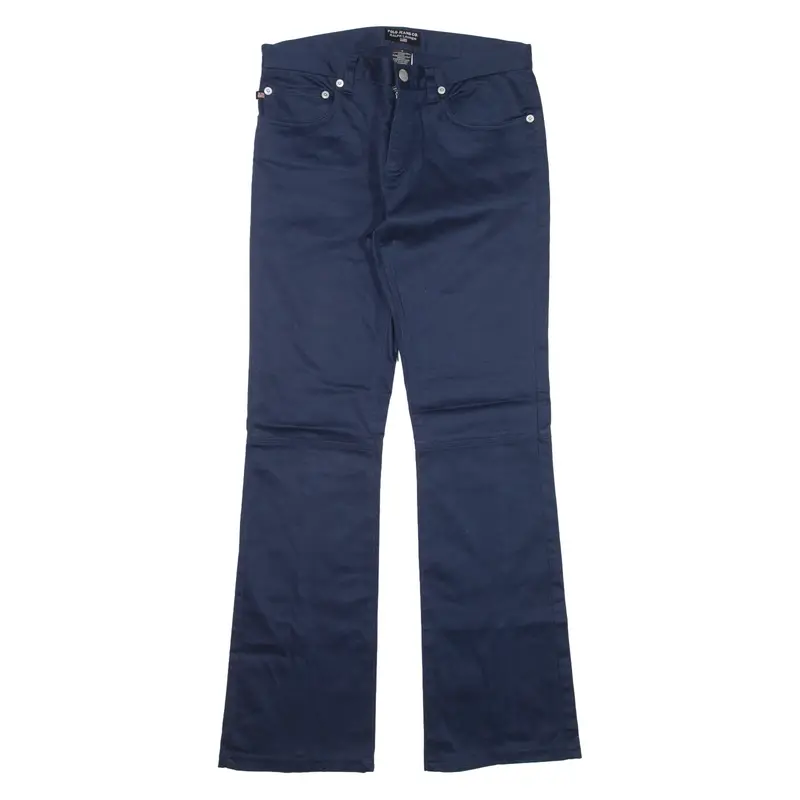 POLO RALPH LAUREN Trousers Blue Slim Bootcut Womens W27 L28