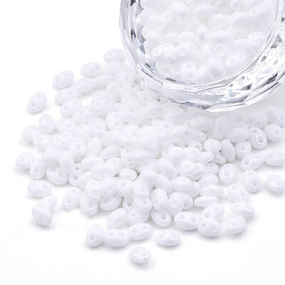 Opaque Luster Czech Glass Seed Beads