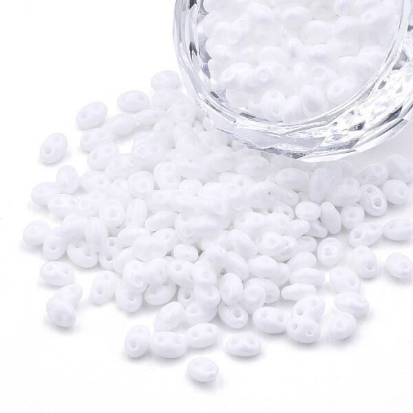 Opaque Luster Czech Glass Seed Beads