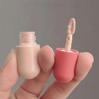 Portable Mini Cosmetic Dispensing Bottle with Brush Head, Foundation Dispenser Bottle, Sample Container, Travel Portable Cont...