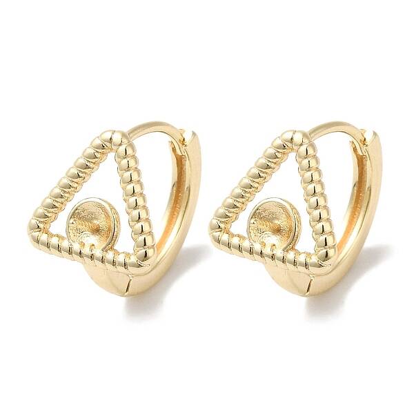 Brass Stud Earring Findings