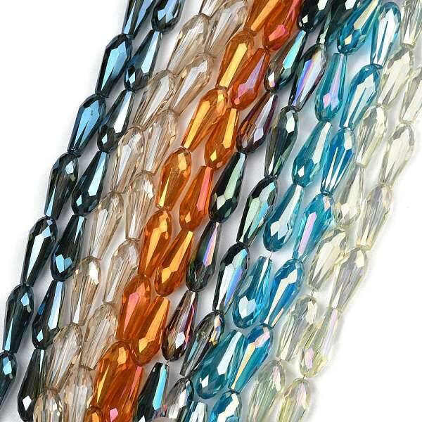 Electroplate Glass Beads Strands