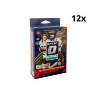 Panini 2024 Optic Football Box - 12 Packs of NFL Trading Cards with Exclusive Purple Rookie Card - Sports Collectible for Foo...