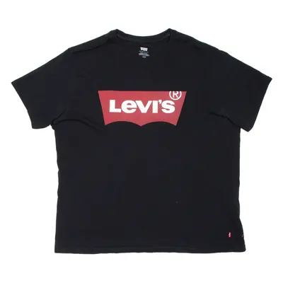 LEVI'S Womens T-Shirt Black L