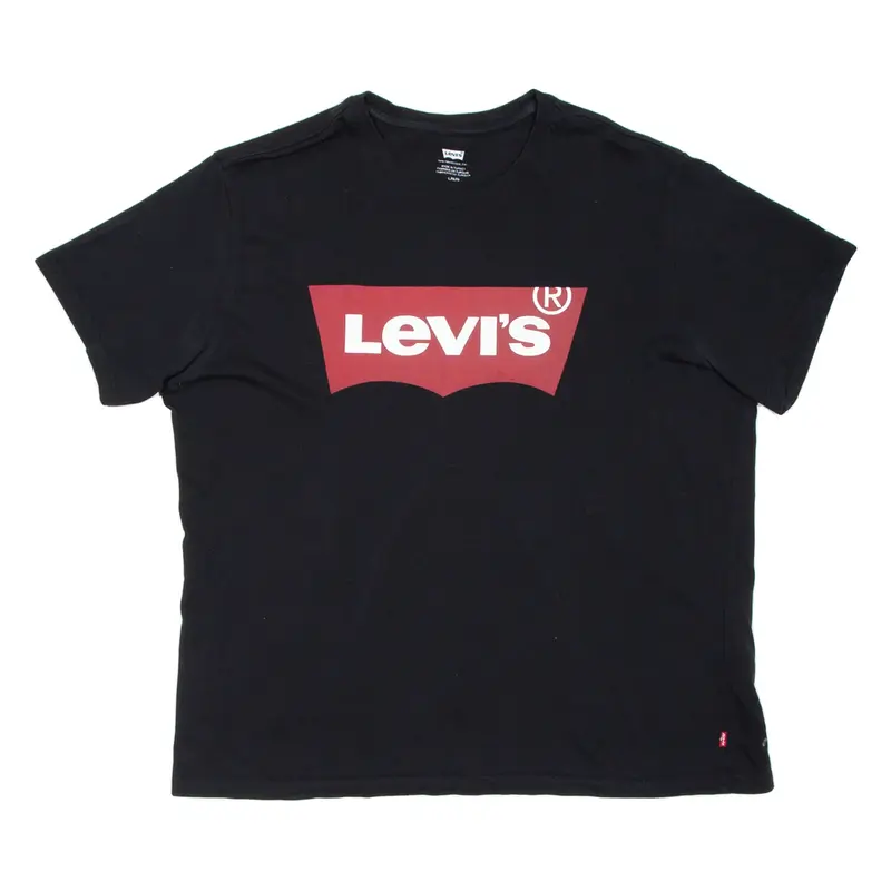 LEVI'S Womens T-Shirt Black L