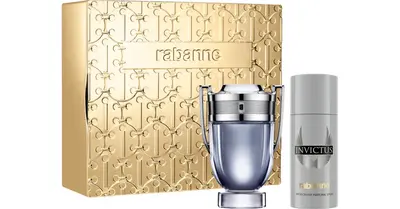 Paco rabanne invictus eau de toilette 100ml + deodorant spray 150ml