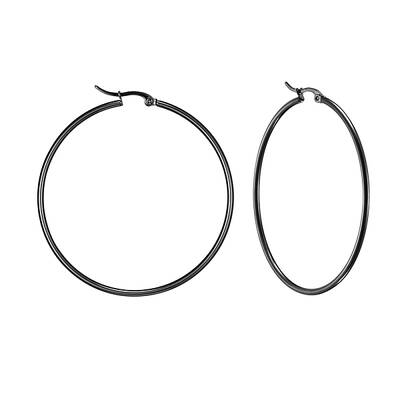 304 Stainless Steel Big Hoop Earrings