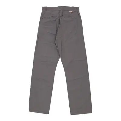 Leesures 706 Lee Trousers - 31W 32L Grey Cotton Blend