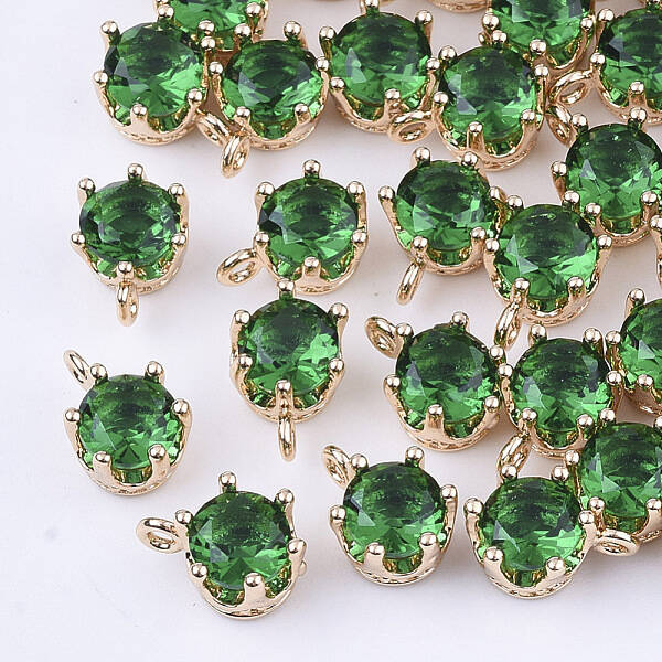 Transparent Glass Charms