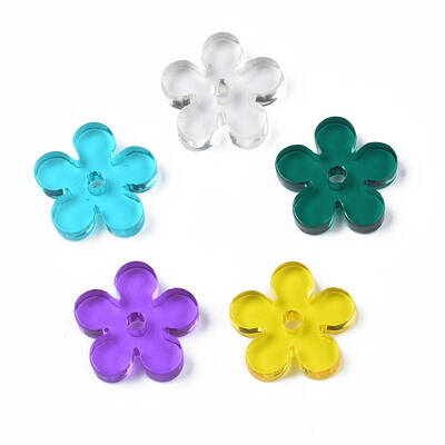 Transparent Acrylic Beads