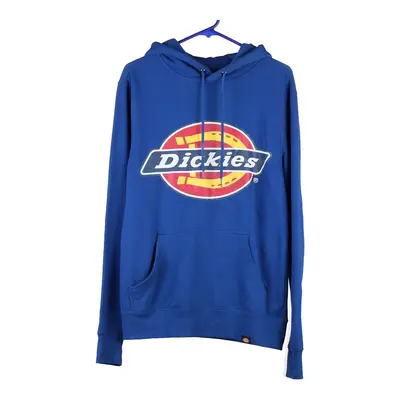 Dickies Hoodie - Small Blue Cotton Blend
