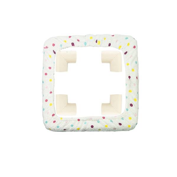 Square Cotton Gripper Strip Frame Cover for Rug Hooking Flannel Punch Needle Sewing Accessories