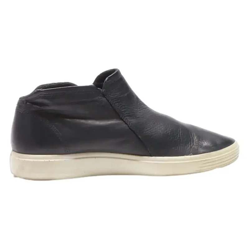 ECCO Ankle Boots Blue Leather Womens UK 4