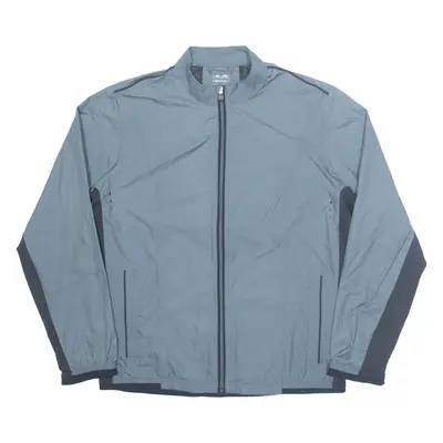 ADIDAS Golf Mens Windbreaker Jacket Grey M