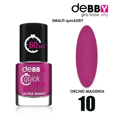 Debby Quick Dry Nail Polish 10