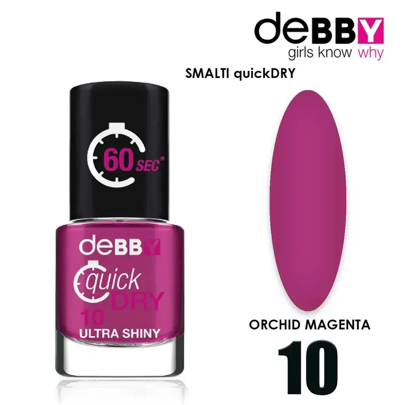 Debby Quick Dry Nail Polish 10