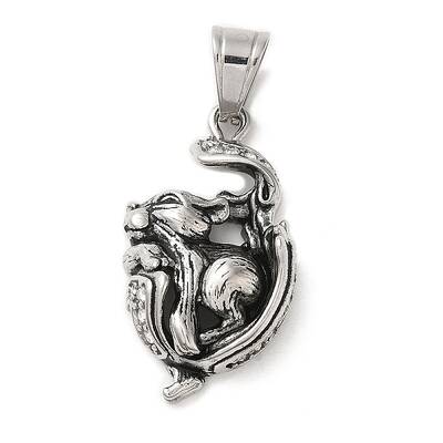 316L Stainless Steel Tibetan Style Rhinestone Pendants