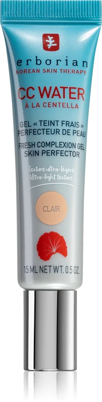 Erborian CC Water Fresh Skin Perfector Complexion Gel 15ml Clear