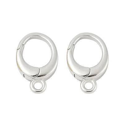 925 Sterling Silver Spring Gate Rings