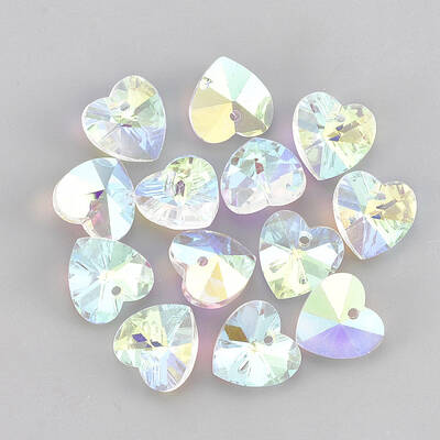 Glass Rhinestone Charms