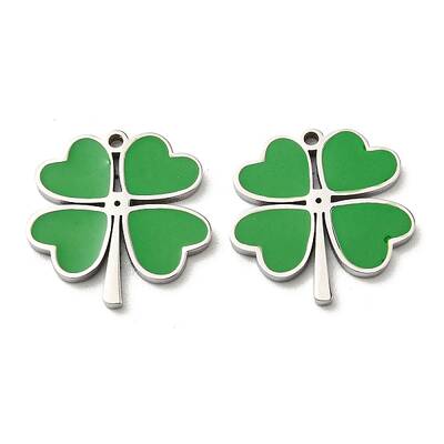 304 Stainless Steel Enamel Charms